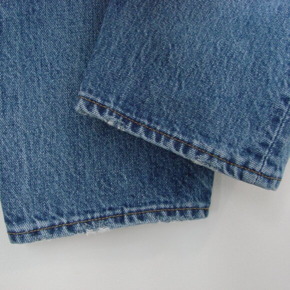 Aritzia Denim Forum Jeans The Ex Boyfriend Organic Cotton Ankle Medium Wash 30 - Picture 14 of 16